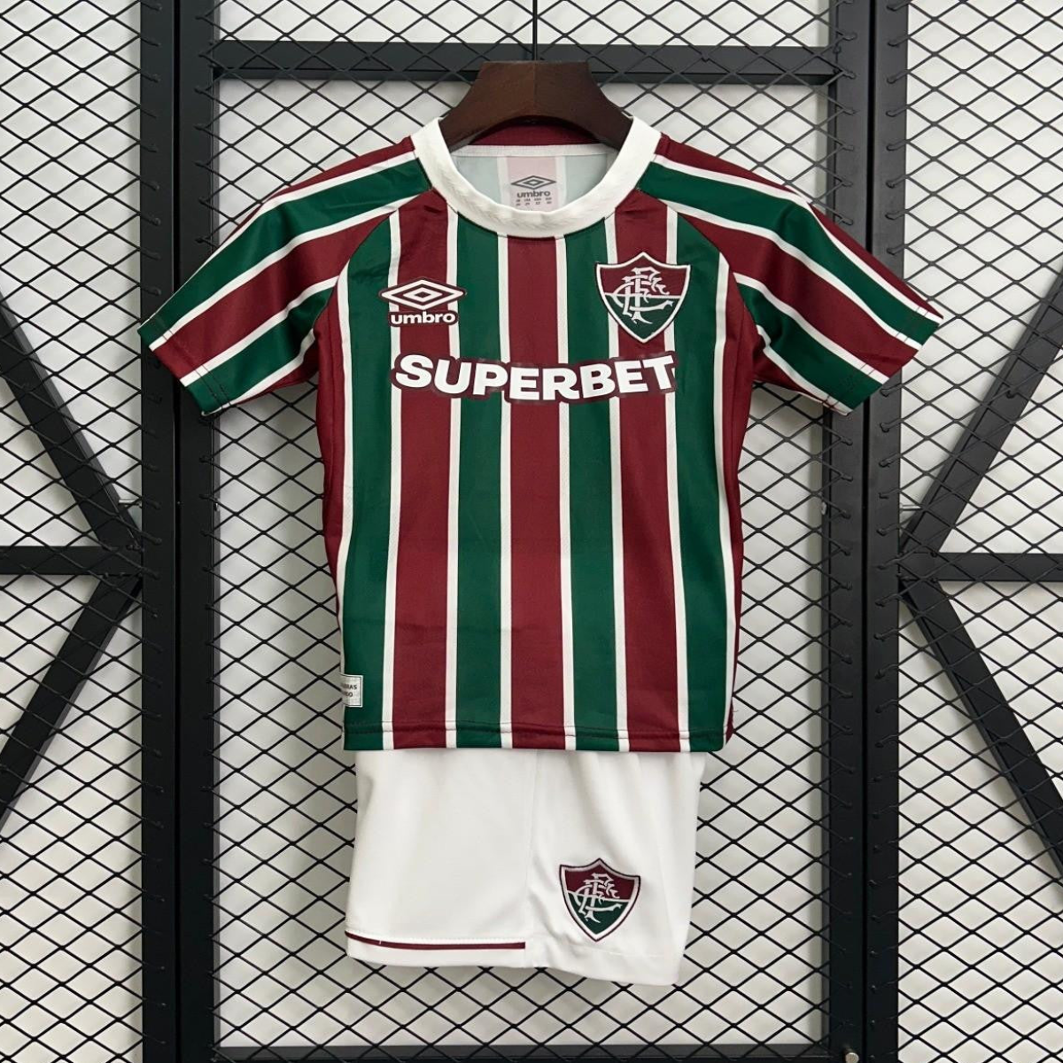 25/26 Kids Fluminense Home Size 16-28 Jersey