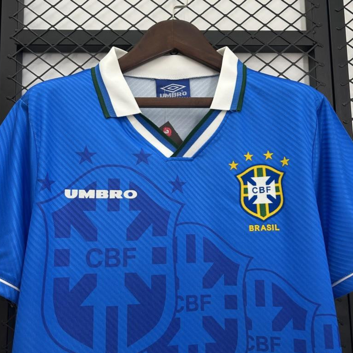1994 Retro Brazil Away Jersey