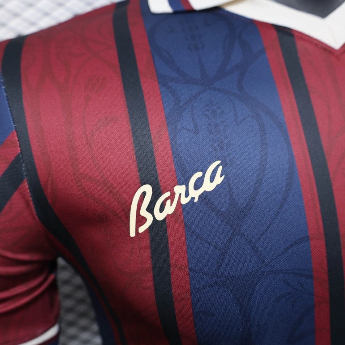 25/26 Player Version Modernist FC Barcelona Polo Jersey