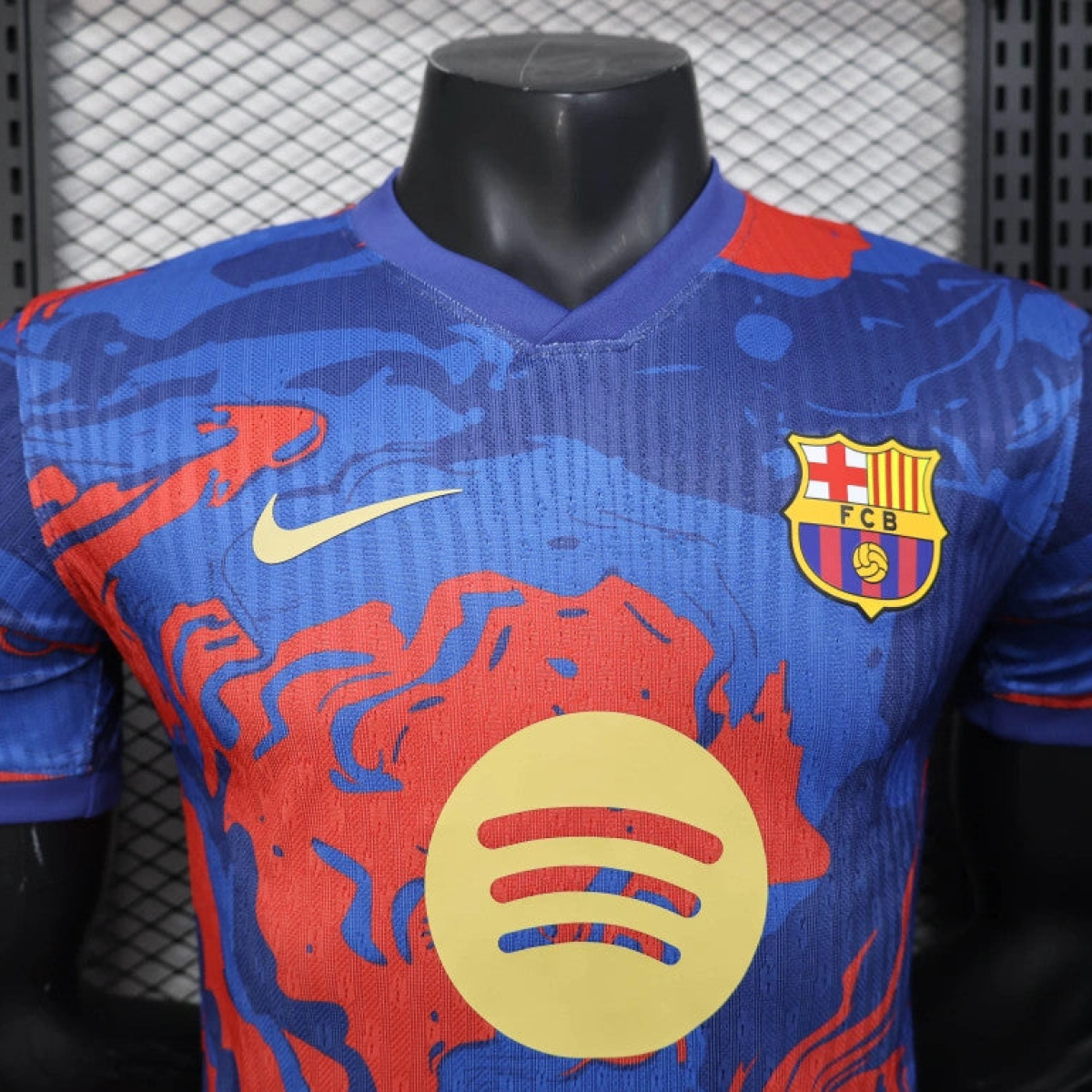 25/26 Player Version Barcelona Blue Flame Special Edition Jersey