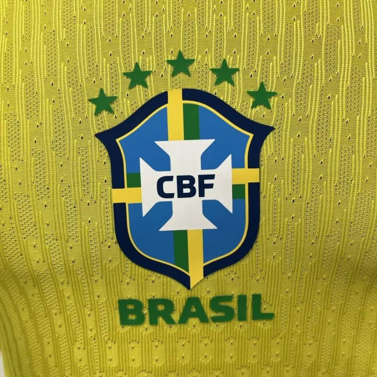 Player Version 2025 Brazil Home Long Sleeve Jersey