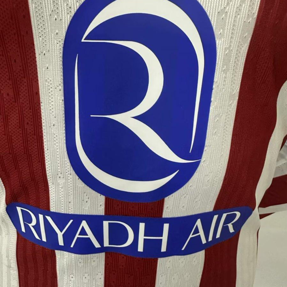 2025/26 Player Version Atletico Madrid Home Long Sleeve Jersey