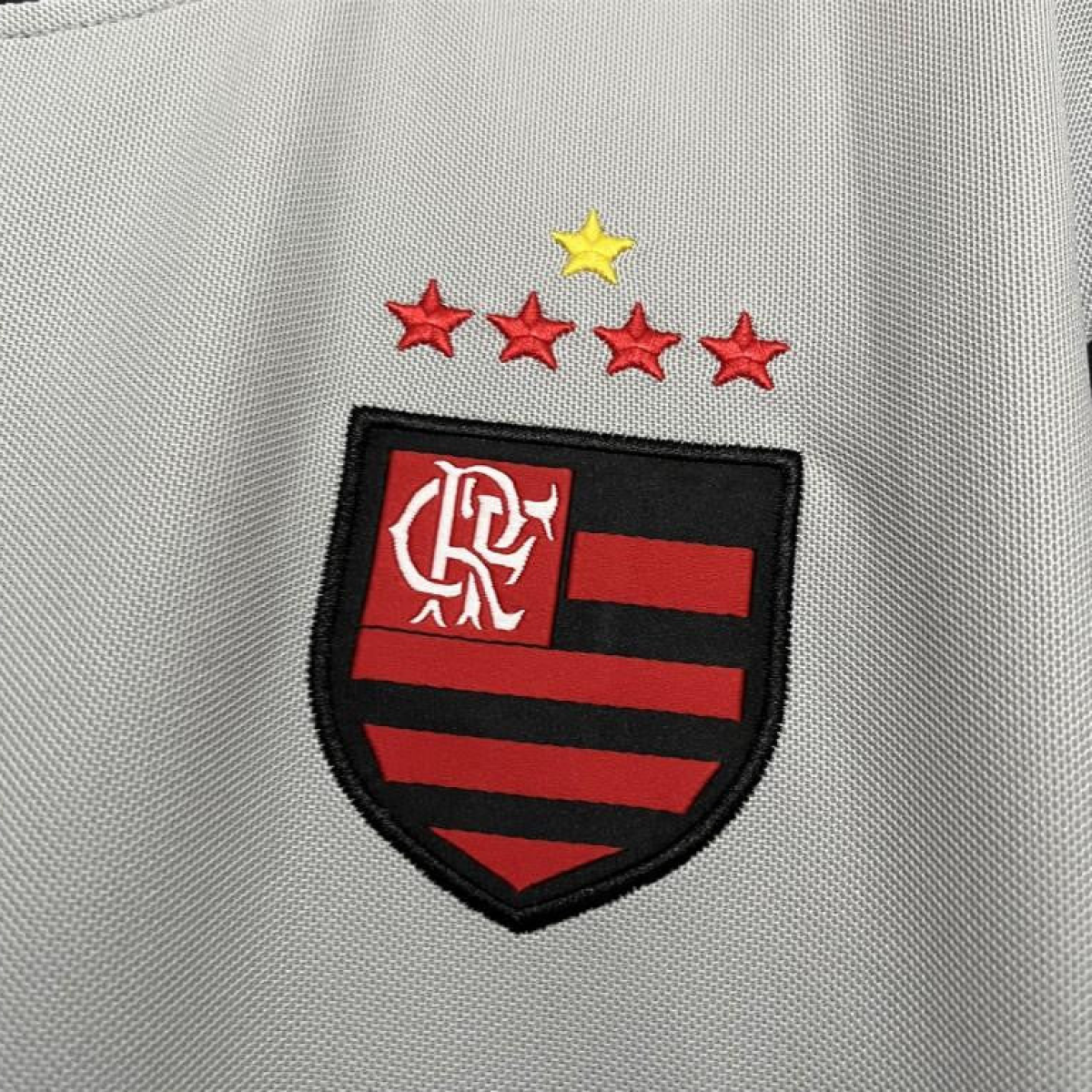 02/03 Retro Flamengo Grey Goalkeeper Long Sleeve Grey Jersey