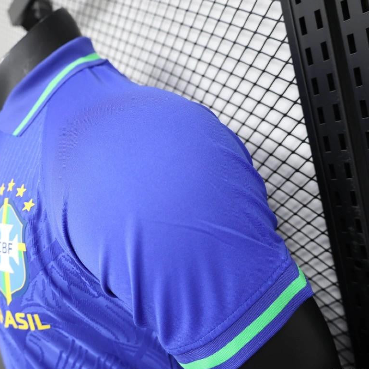 25/26 Player Version Brazil POLO Blue Jersey