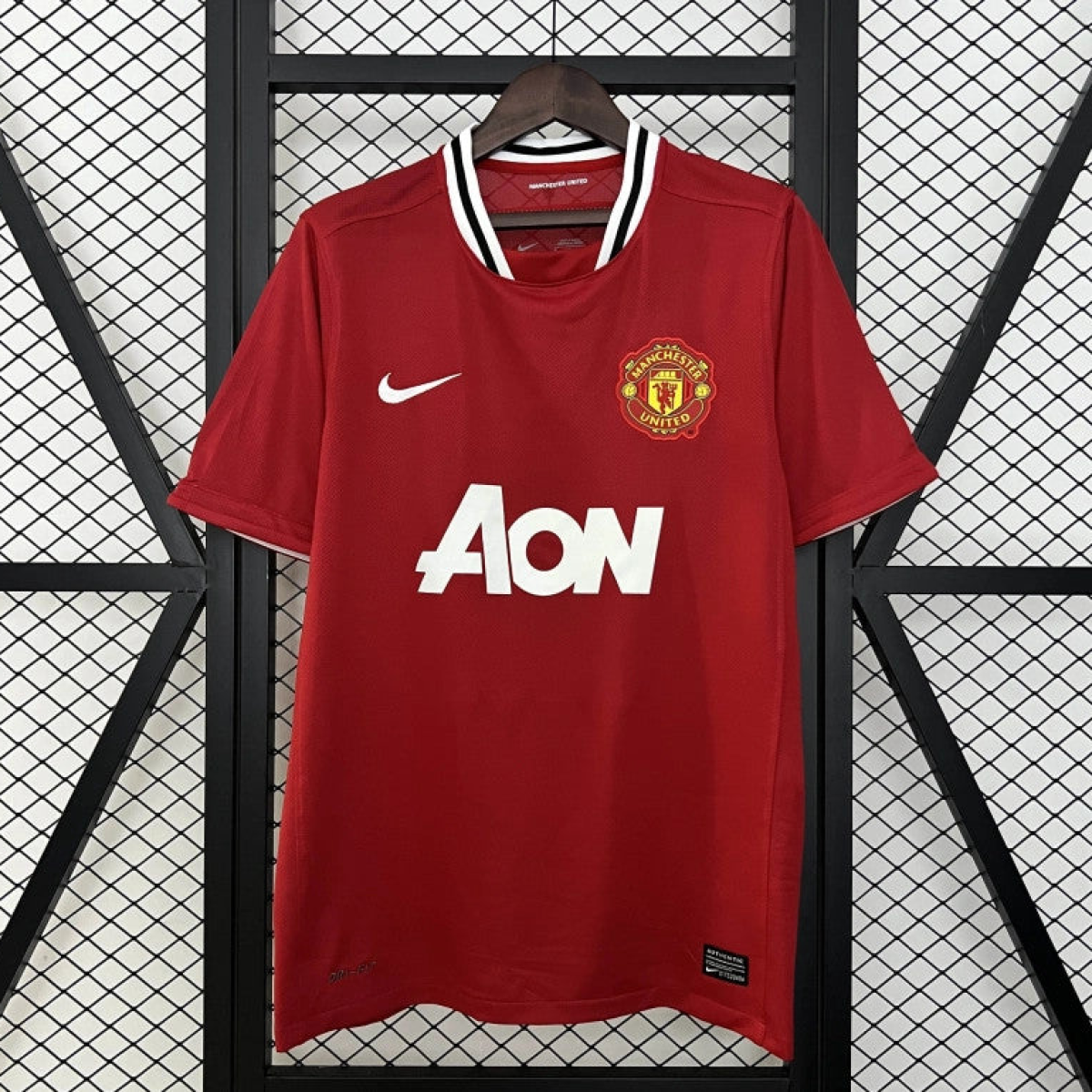 11/12 Retro Manchester United Home Jersey