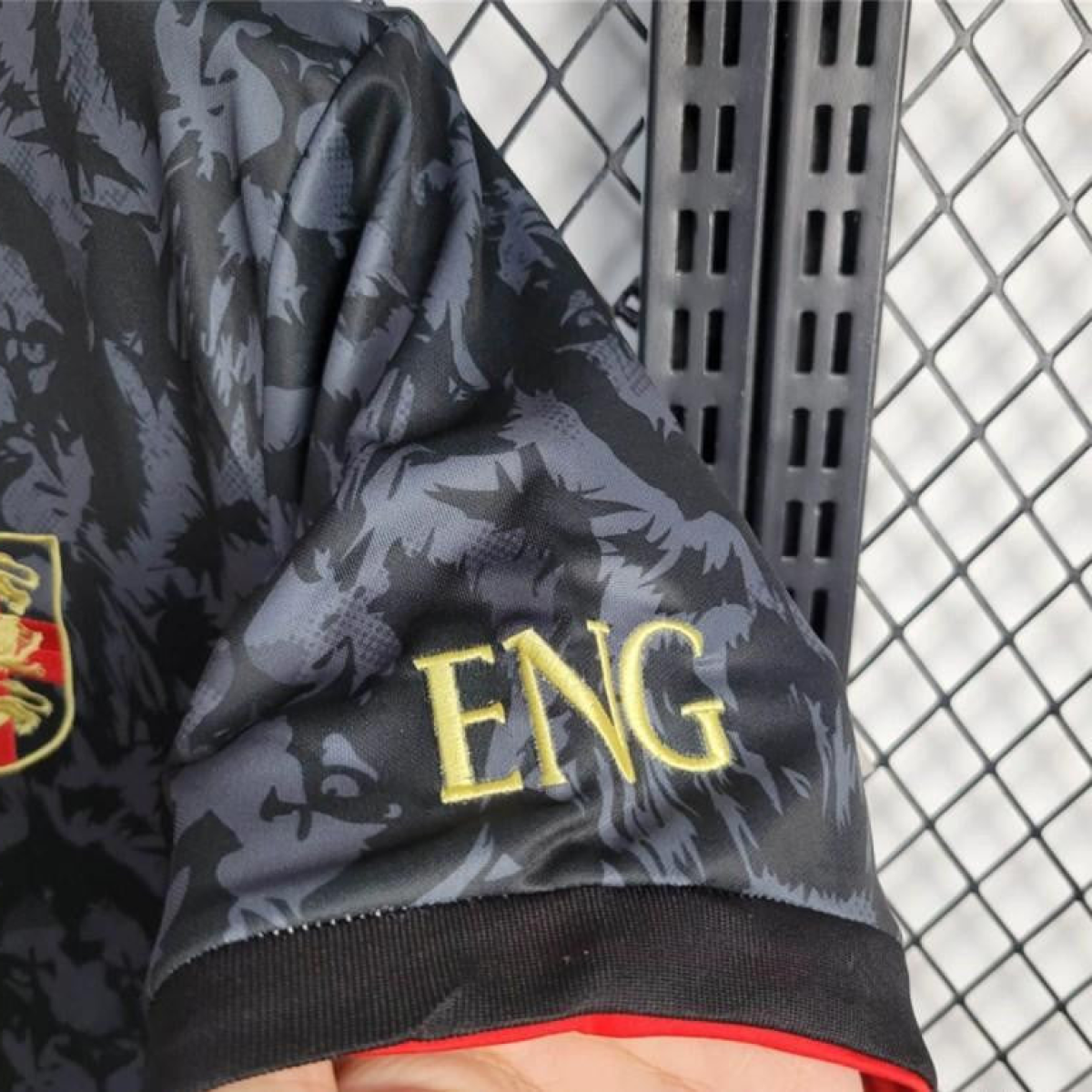 2024 England Comma Football Champions Of Europe Jersey
