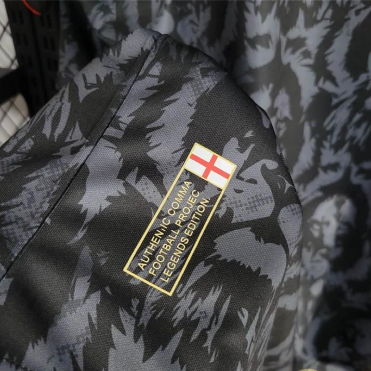 2024 England Comma Football Champions Of Europe Jersey