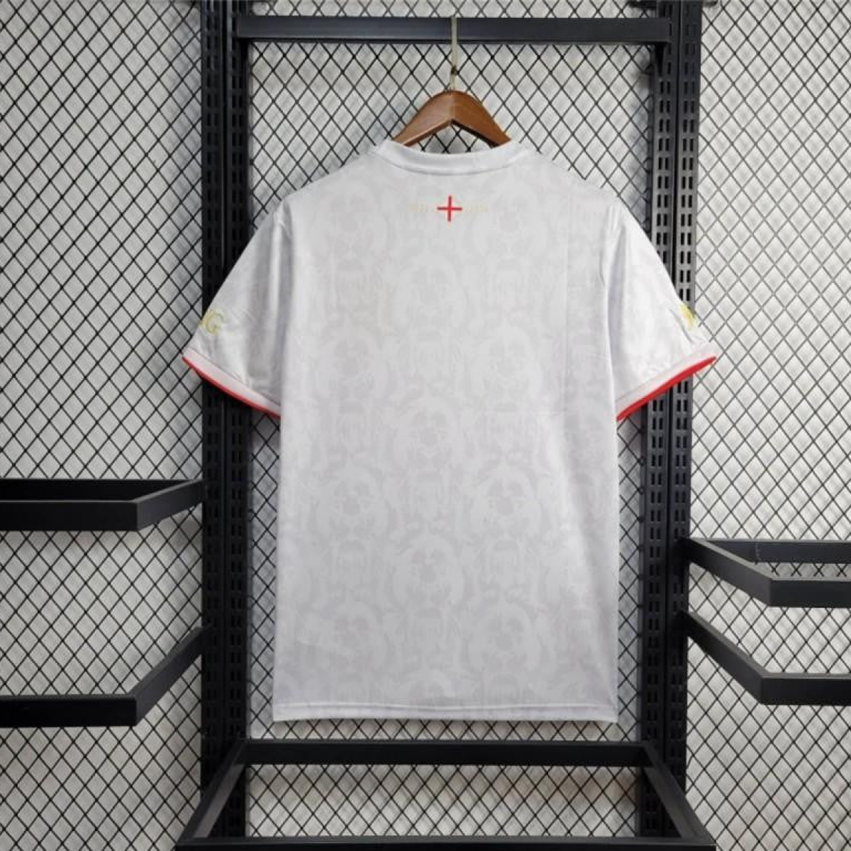 2024 England Comma White Footbal Jersey