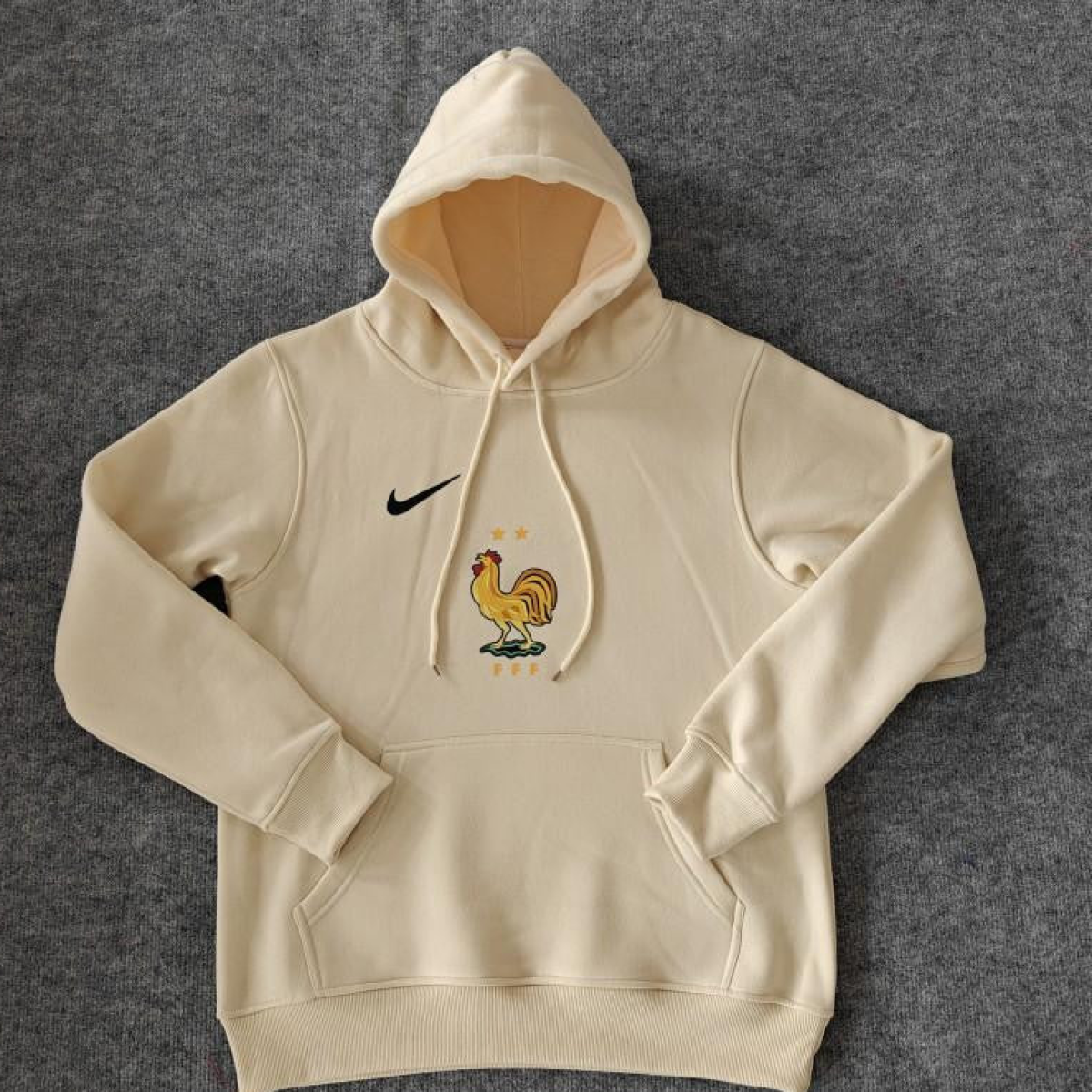 2024 France Navy/Red/Black/Beige/Grey Hoodie WIth Black Badge