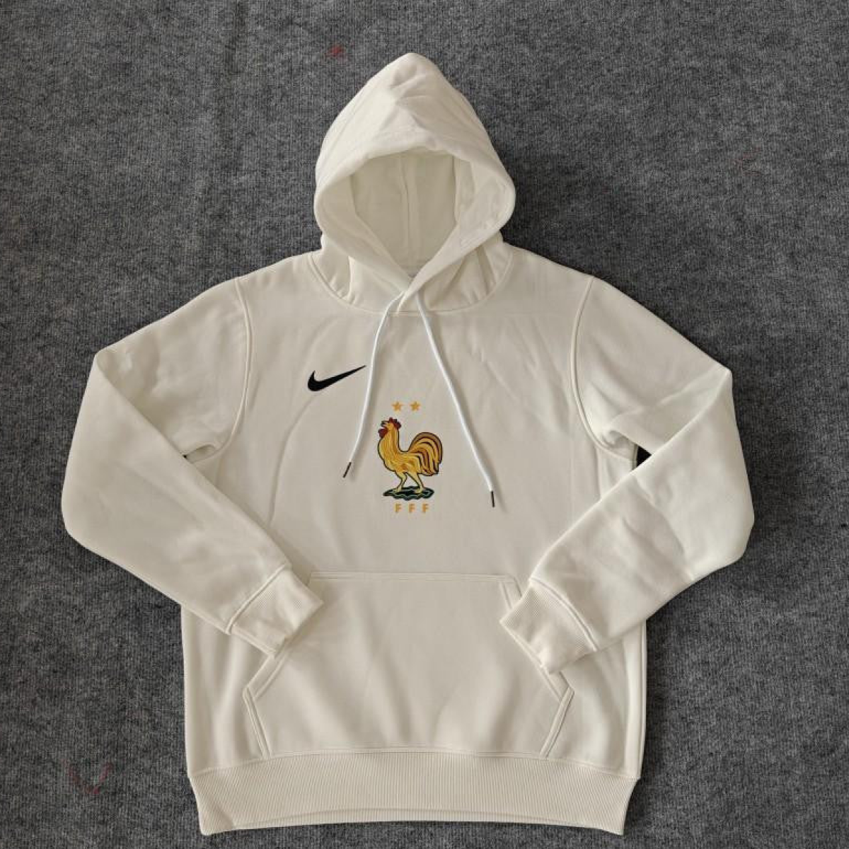 2024 France Navy/Red/Black/Beige/Grey Hoodie WIth Black Badge