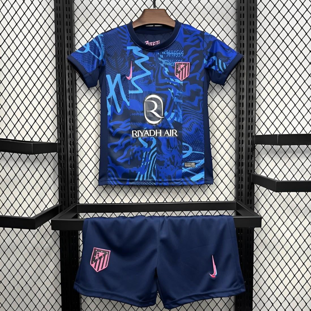 24/25 Kids Atletico Madrid Third Jersey