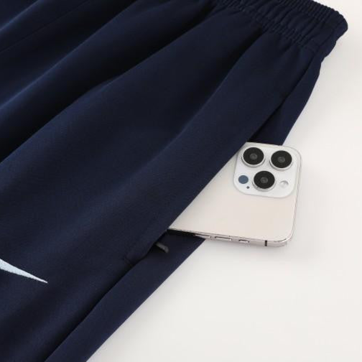 2024 France Light Blue Full Zipper Jacket +Long Pants