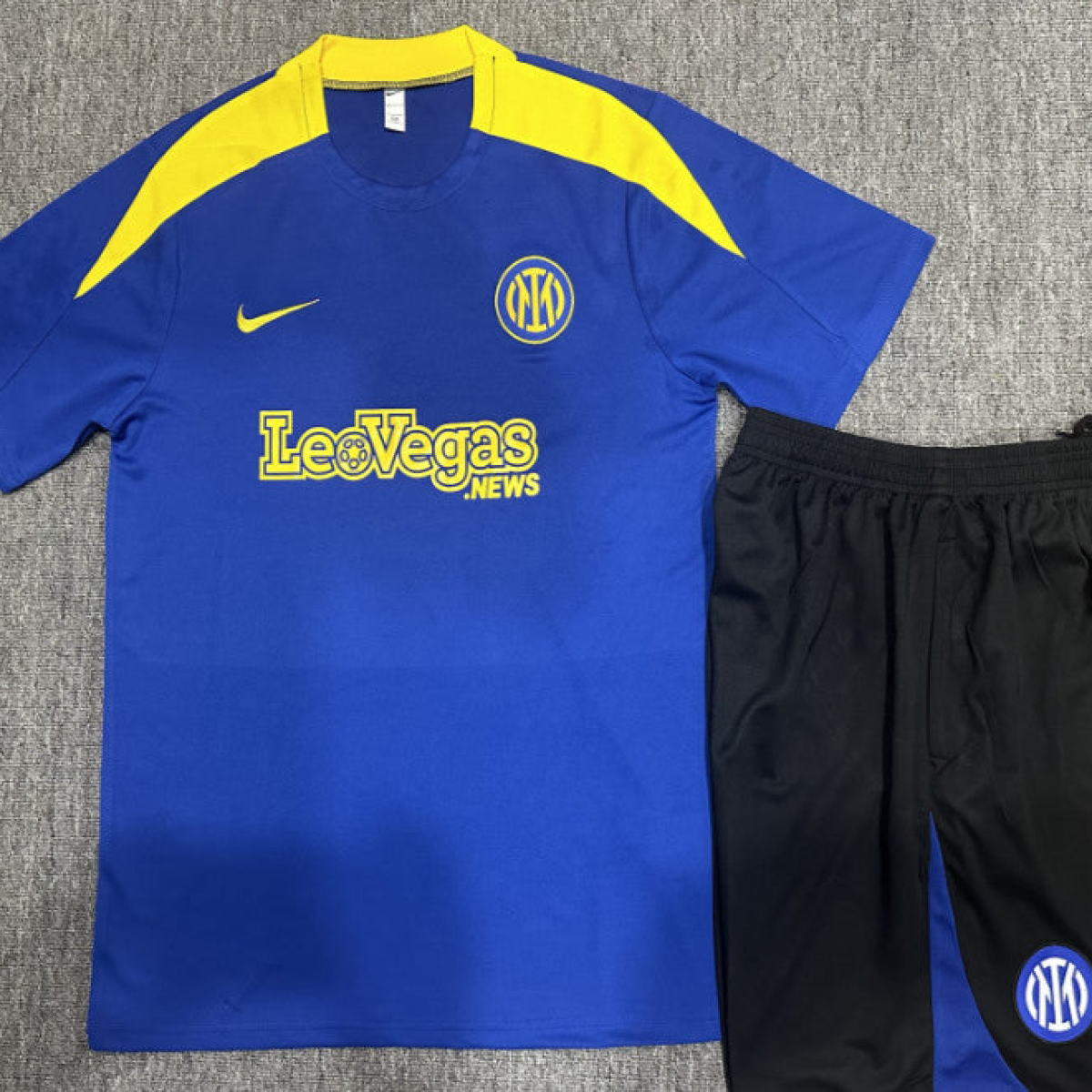 24/25 Kids Inter Milan Short Sleeve Jersey+Shorts