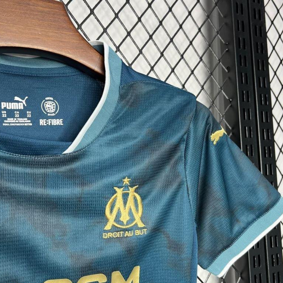 24/25 Kids Olympique Marseille Away Jersey