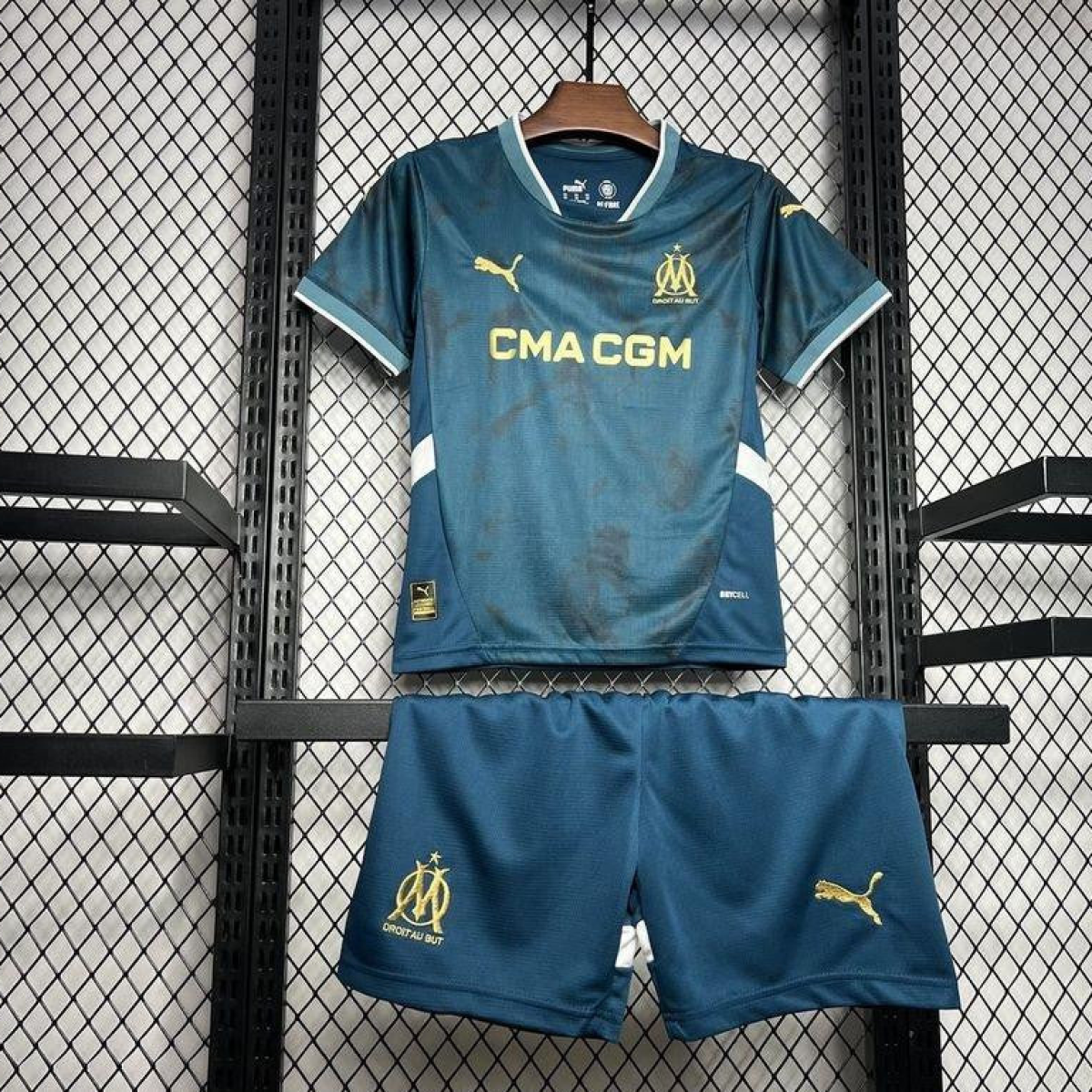 24/25 Kids Olympique Marseille Away Jersey