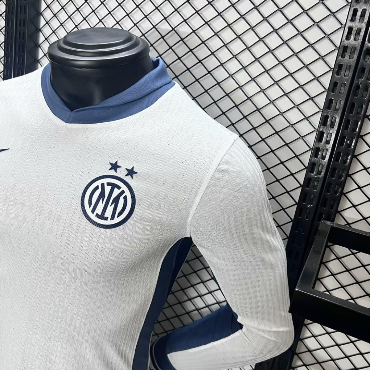 Player Version 24/25 Inter Milan Away White Long Sleeve Jersey