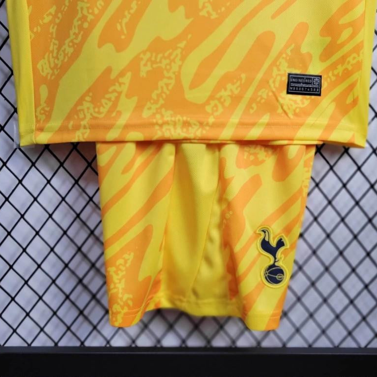 24/25 Kids Tottenham Hotspur Yellow Goalkeeper Jersey