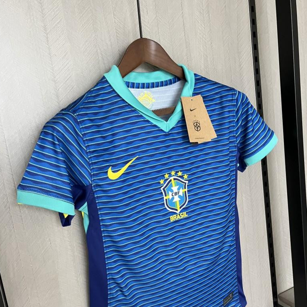 2024 Womens Brazil Away Shirt Jersey