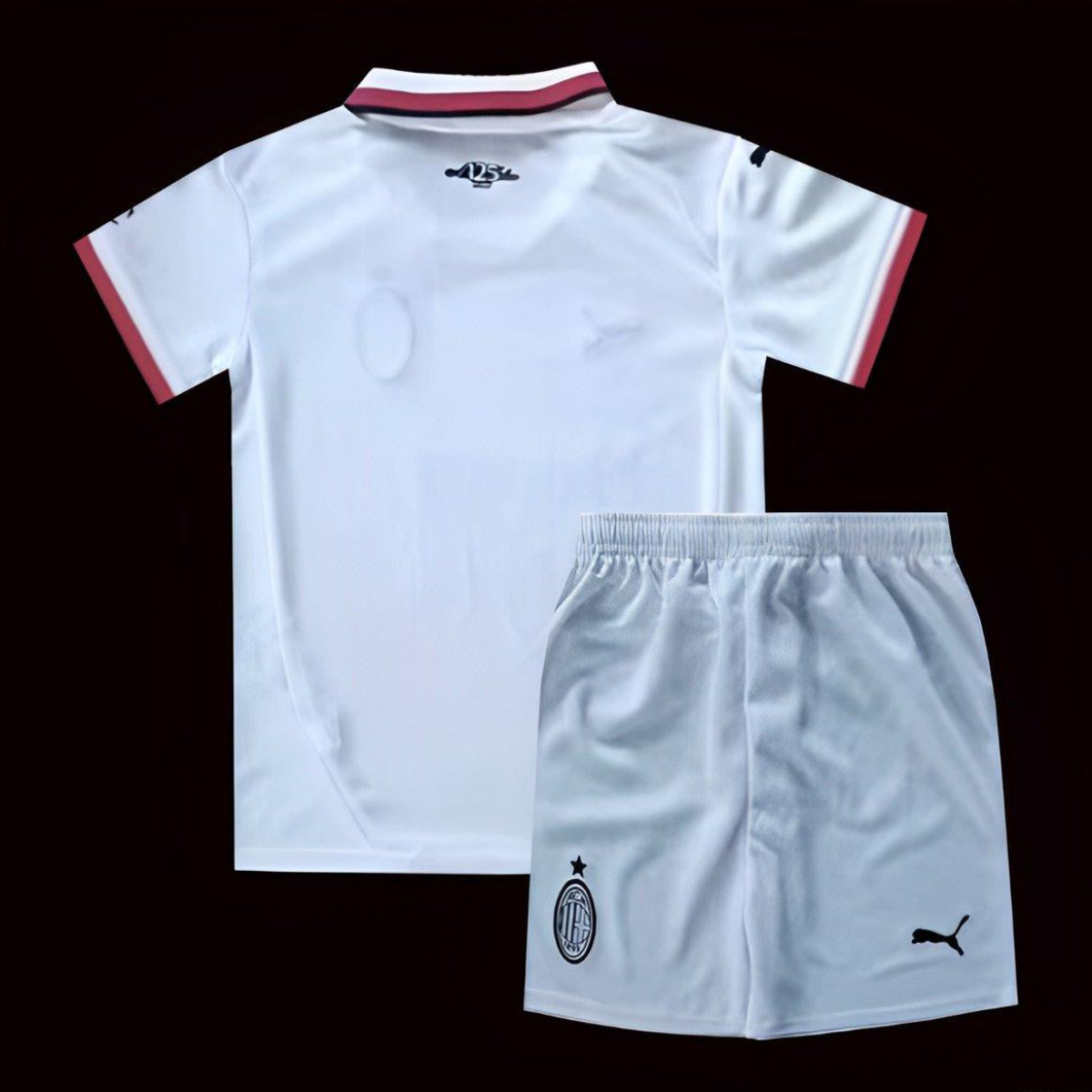 24/25 Kids AC Milan Away White Jersey