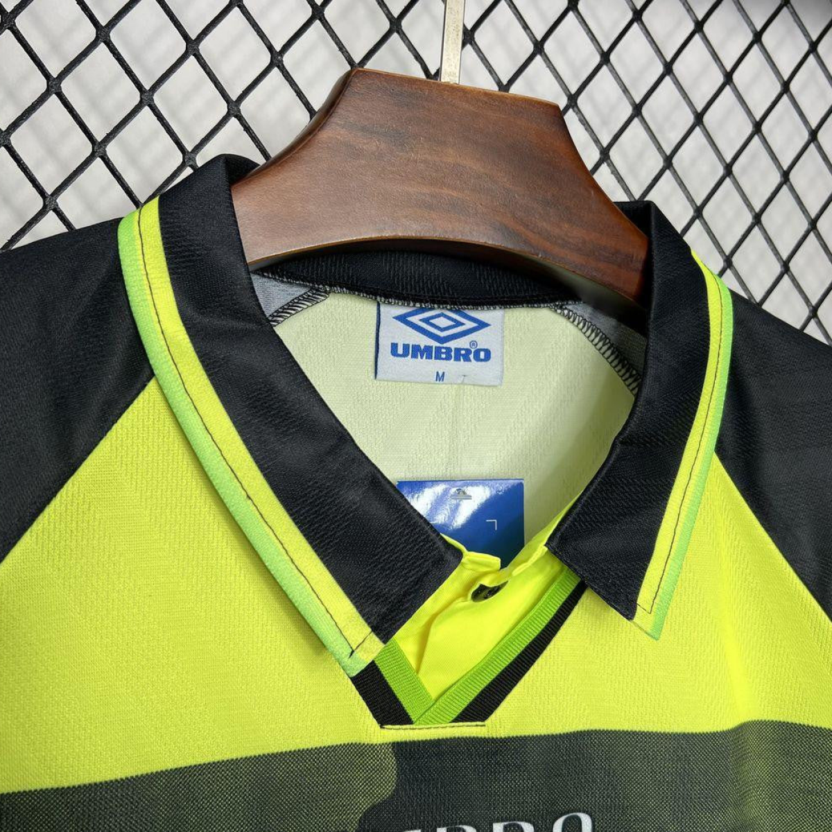 Retro 96/97 Celtic Away Yellow/Black Jersey