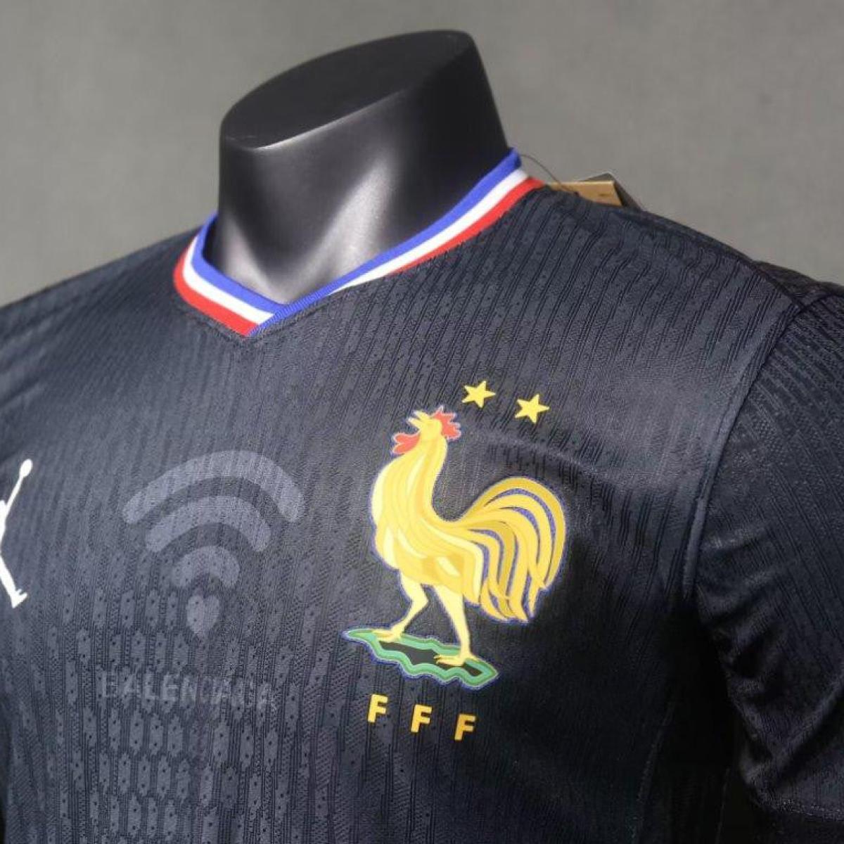 Player Version 2024 France x Balenciaga Navy Special Jersey