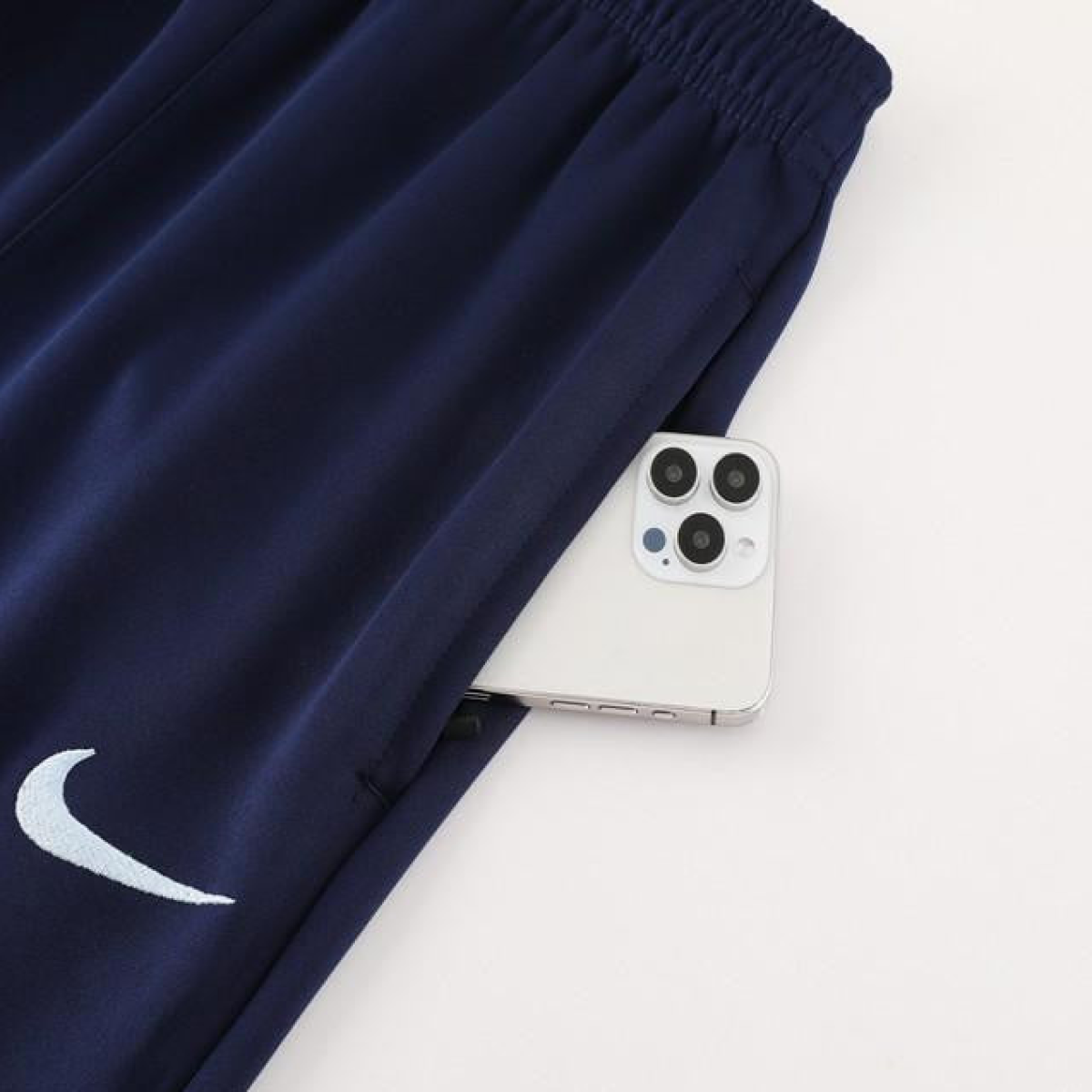 2024 France Navy Full Zipper Jacket +Long Pants
