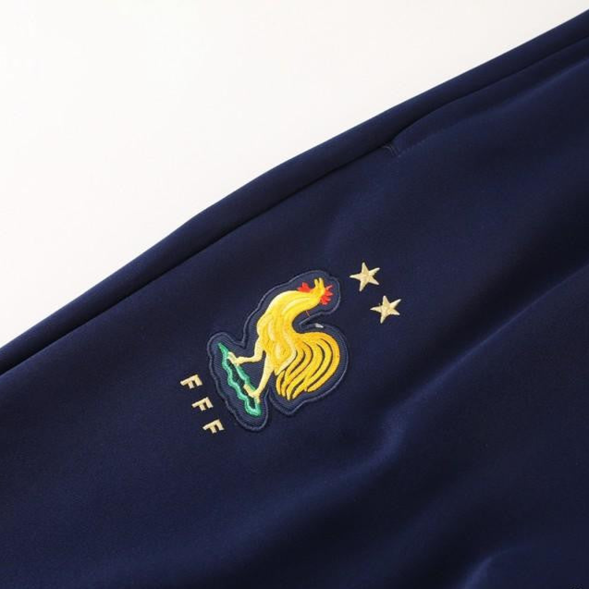 2024 France Navy Full Zipper Jacket +Long Pants