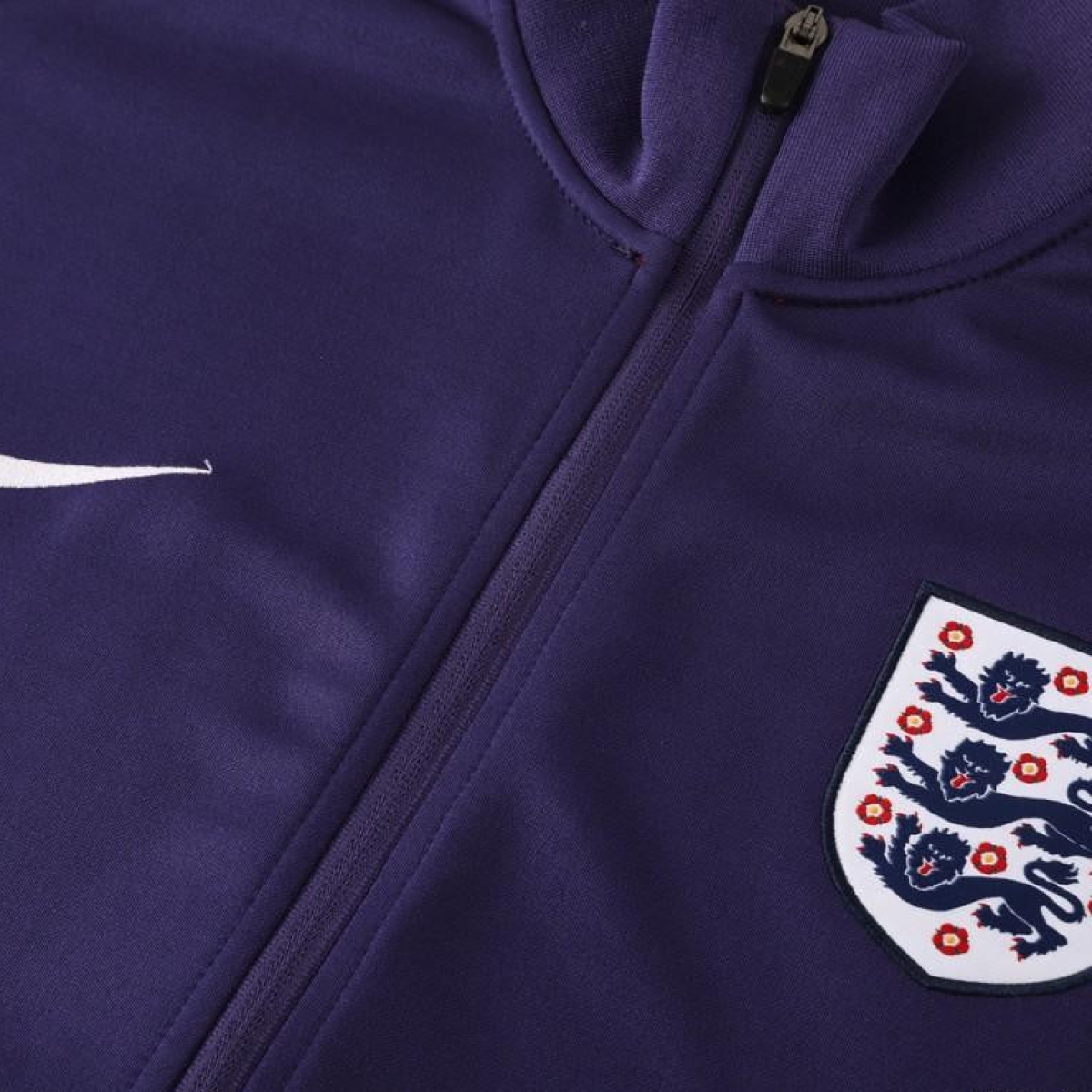 2024 England Navy Full Zipper Jacket +Long Pants