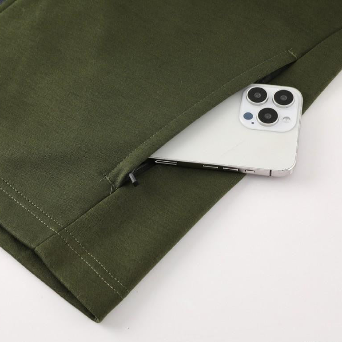 2024 Puma Dark Green Full Zipper Jacket +Long Pants