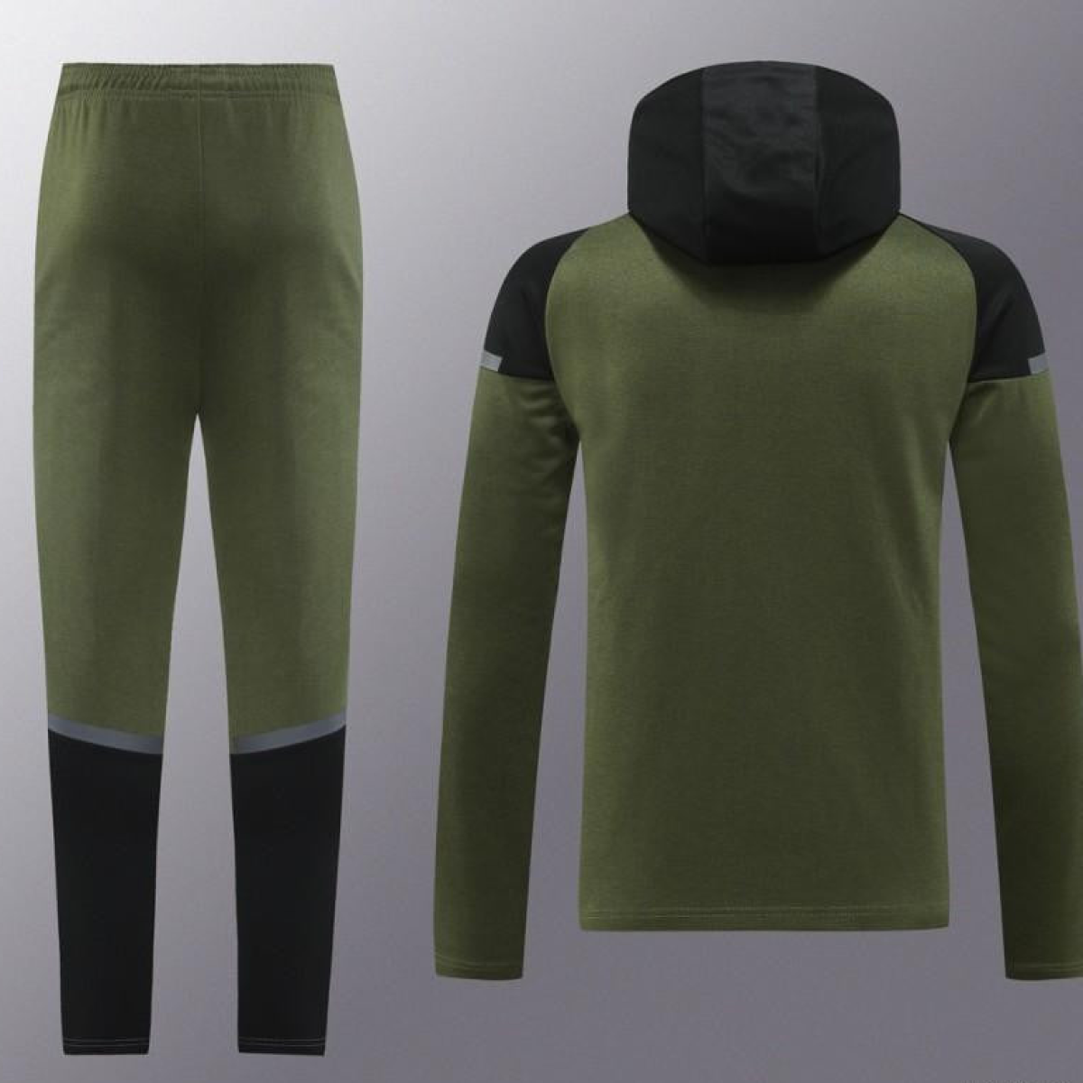 2024 Puma Dark Green Full Zipper Jacket +Long Pants