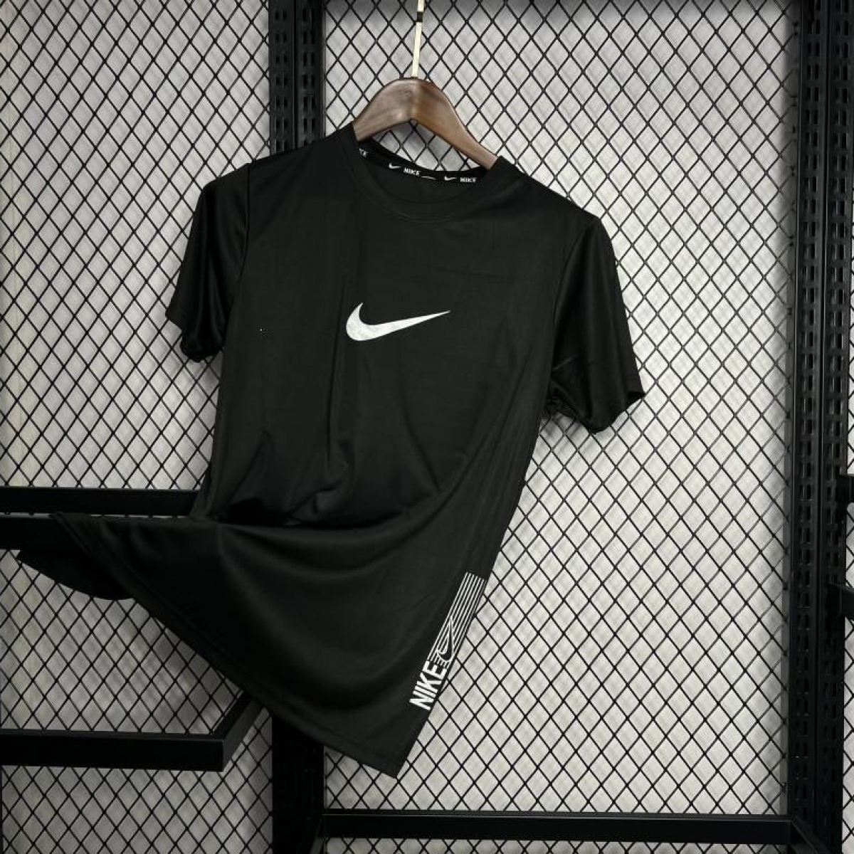 2024 Nike Black Cotton T-shirt #1032