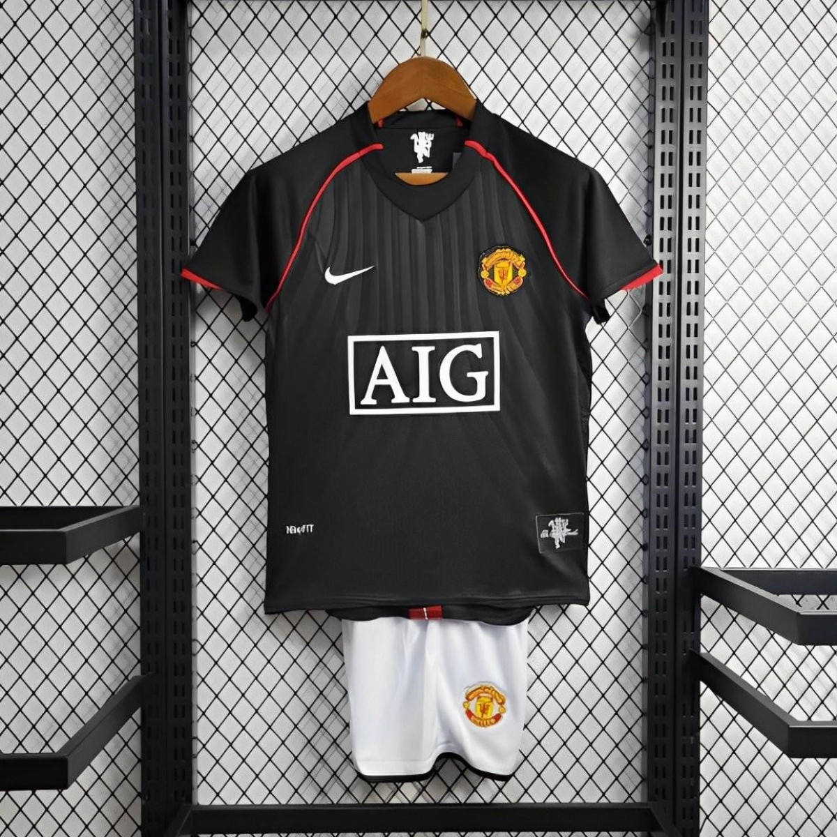 Retro KIDS 07/08 Manchester United Away 16-28 Jersey