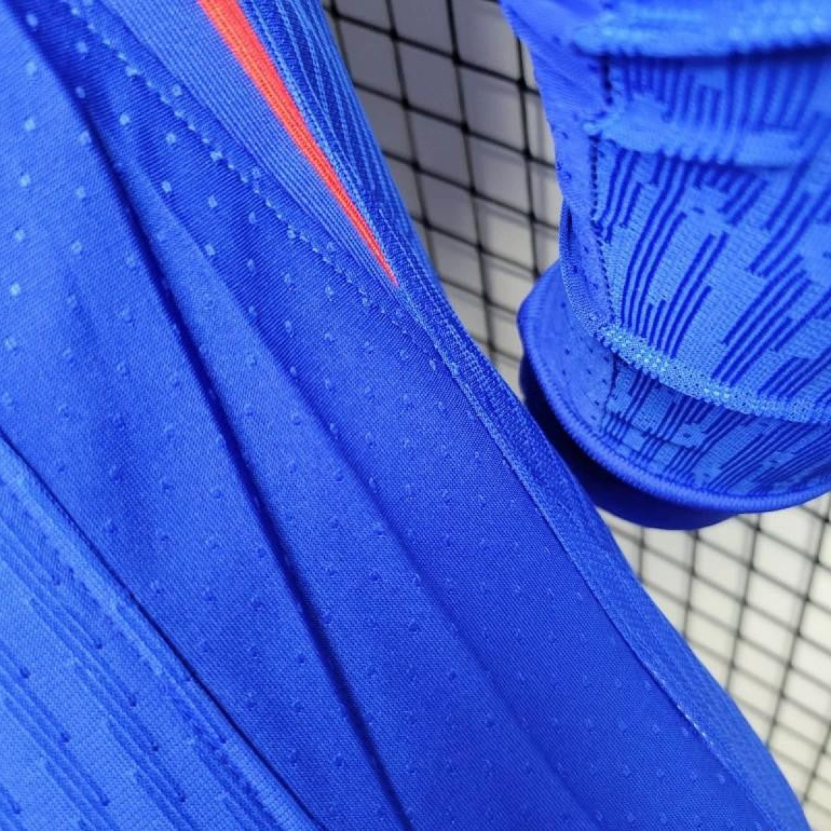 Player Version 2024 France Home Long Sleeve Jersey