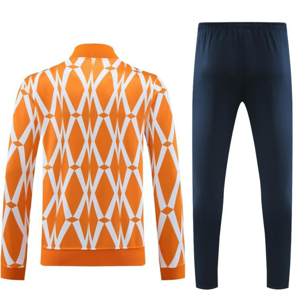 2024 Ivory Coast Orange Full Zipper Hoodie Jacket+Pants