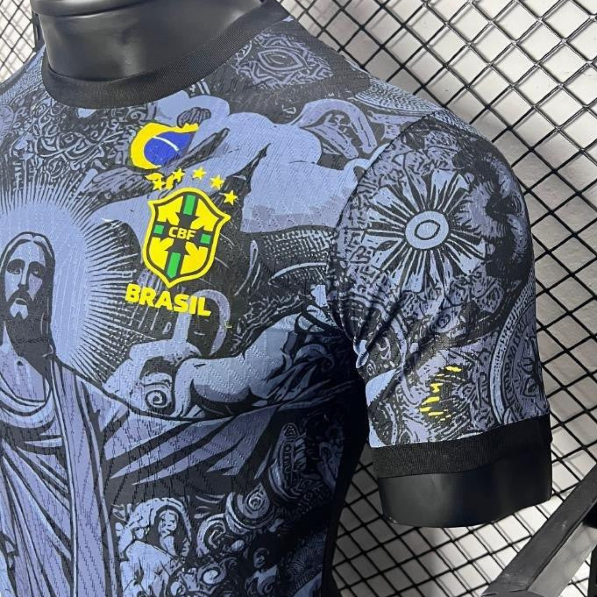 Player Version 2024 Brazil Copa America Goalkeeper Concept Jersey