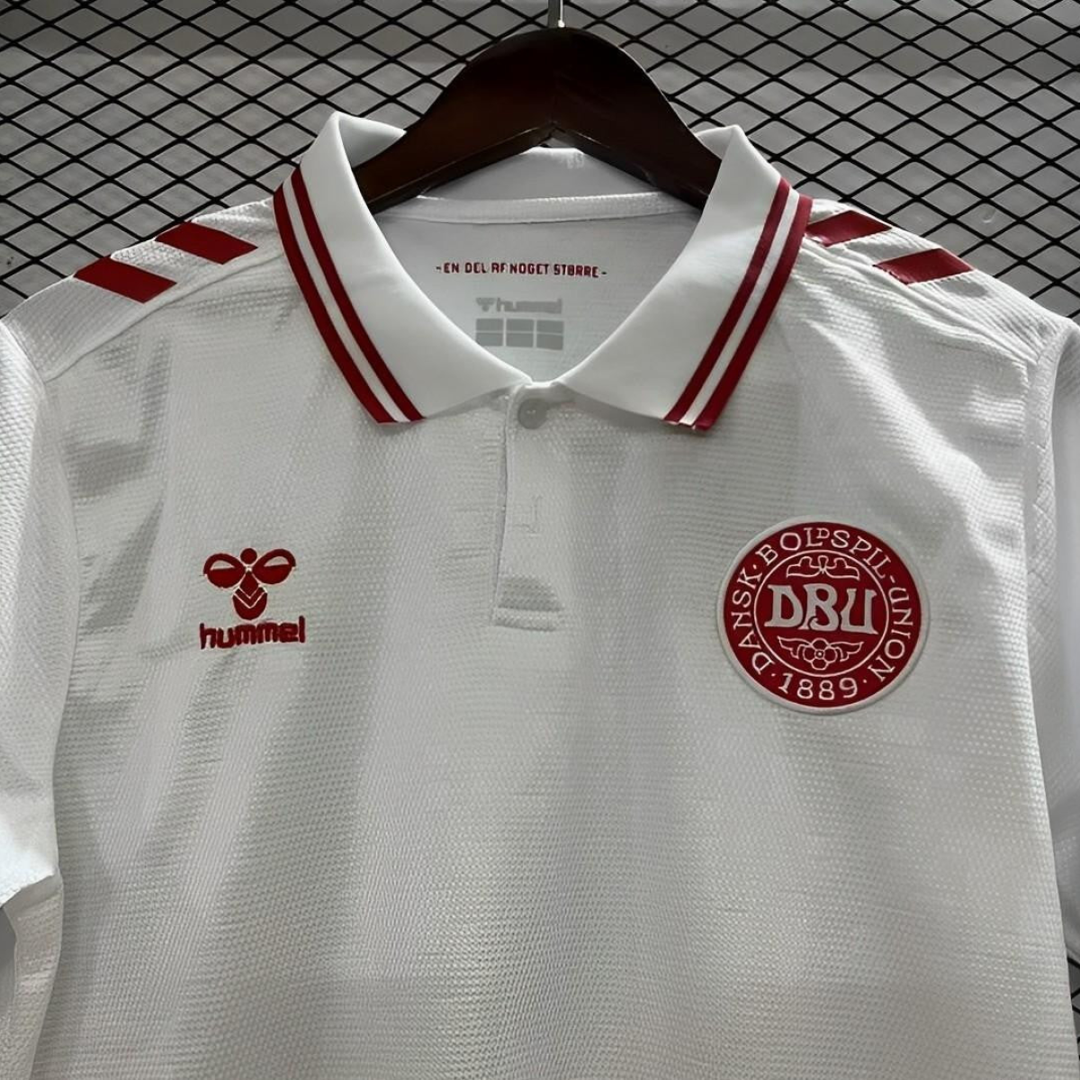 2024 Denmark Away White Jersey