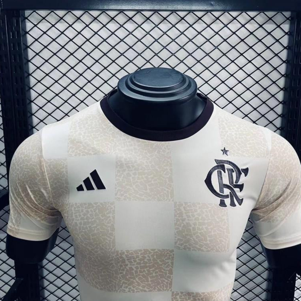 Player Version 24/25 Flamengo Pre-Match White Training Jersey