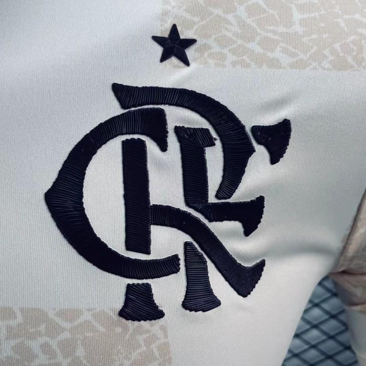Player Version 24/25 Flamengo Pre-Match White Training Jersey