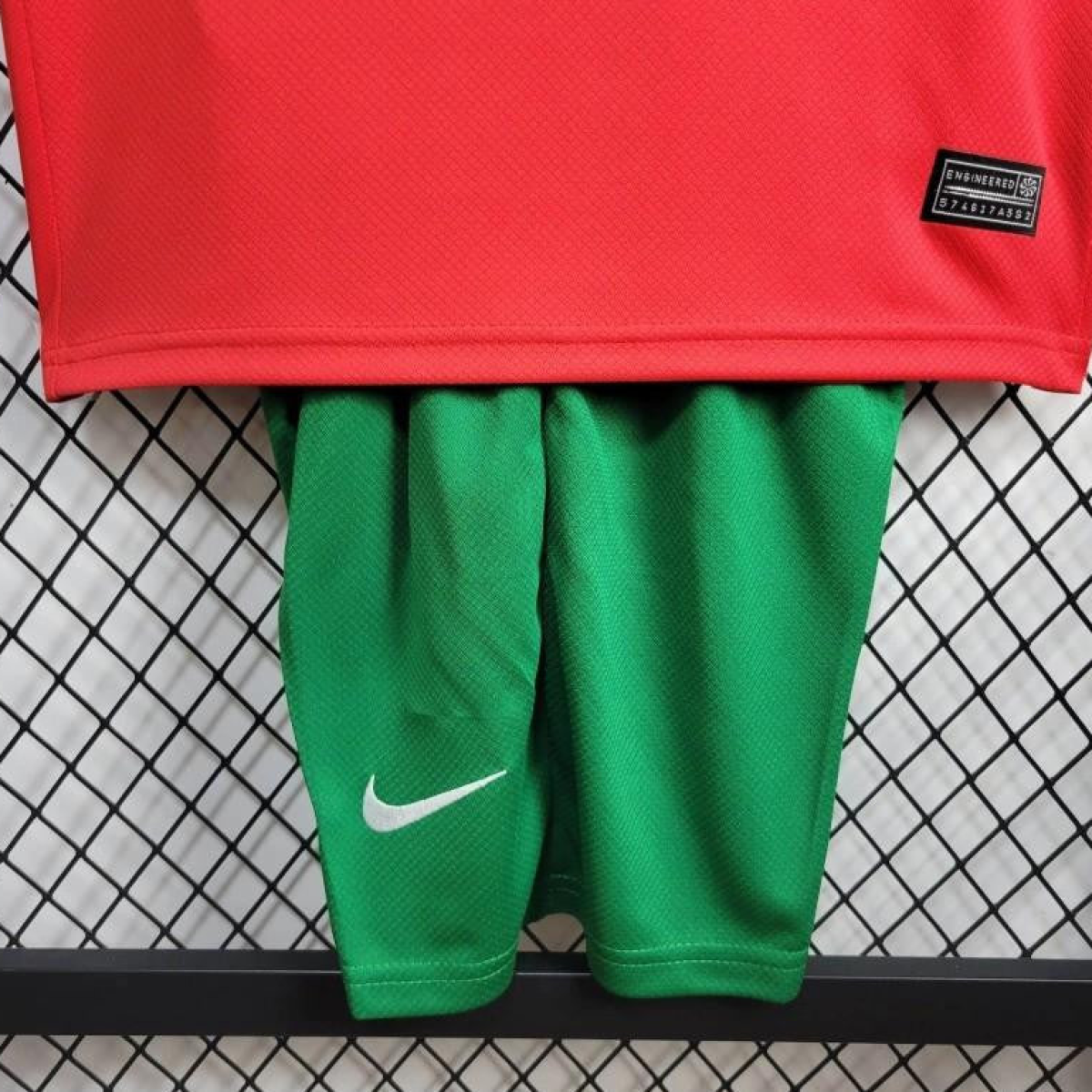 2024 Kids Portugal Home Jersey