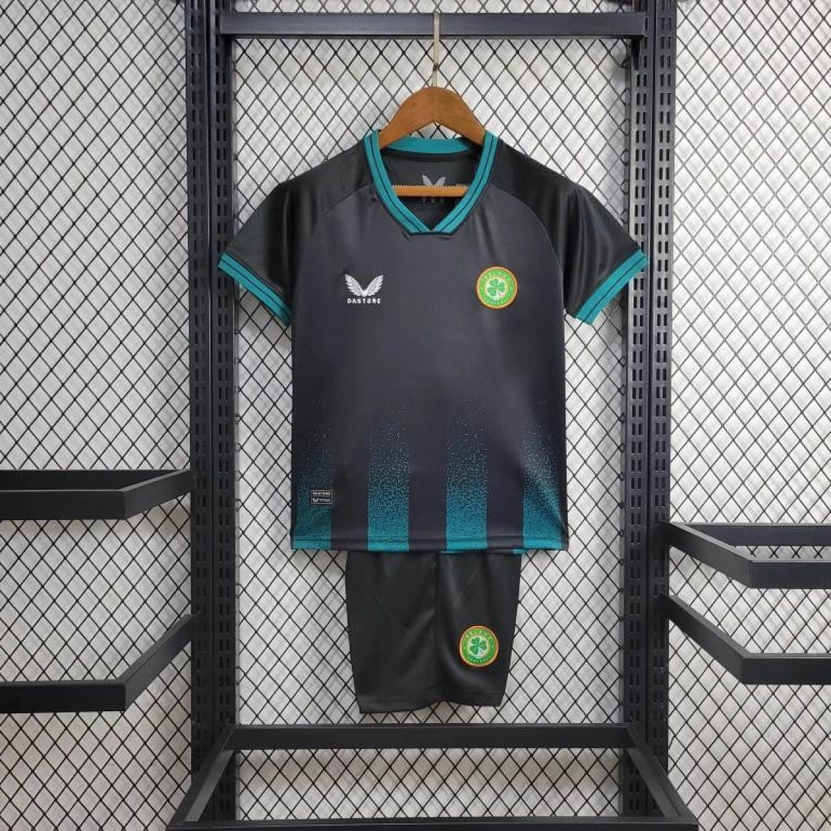 2023 Kids Ireland Black Jersey