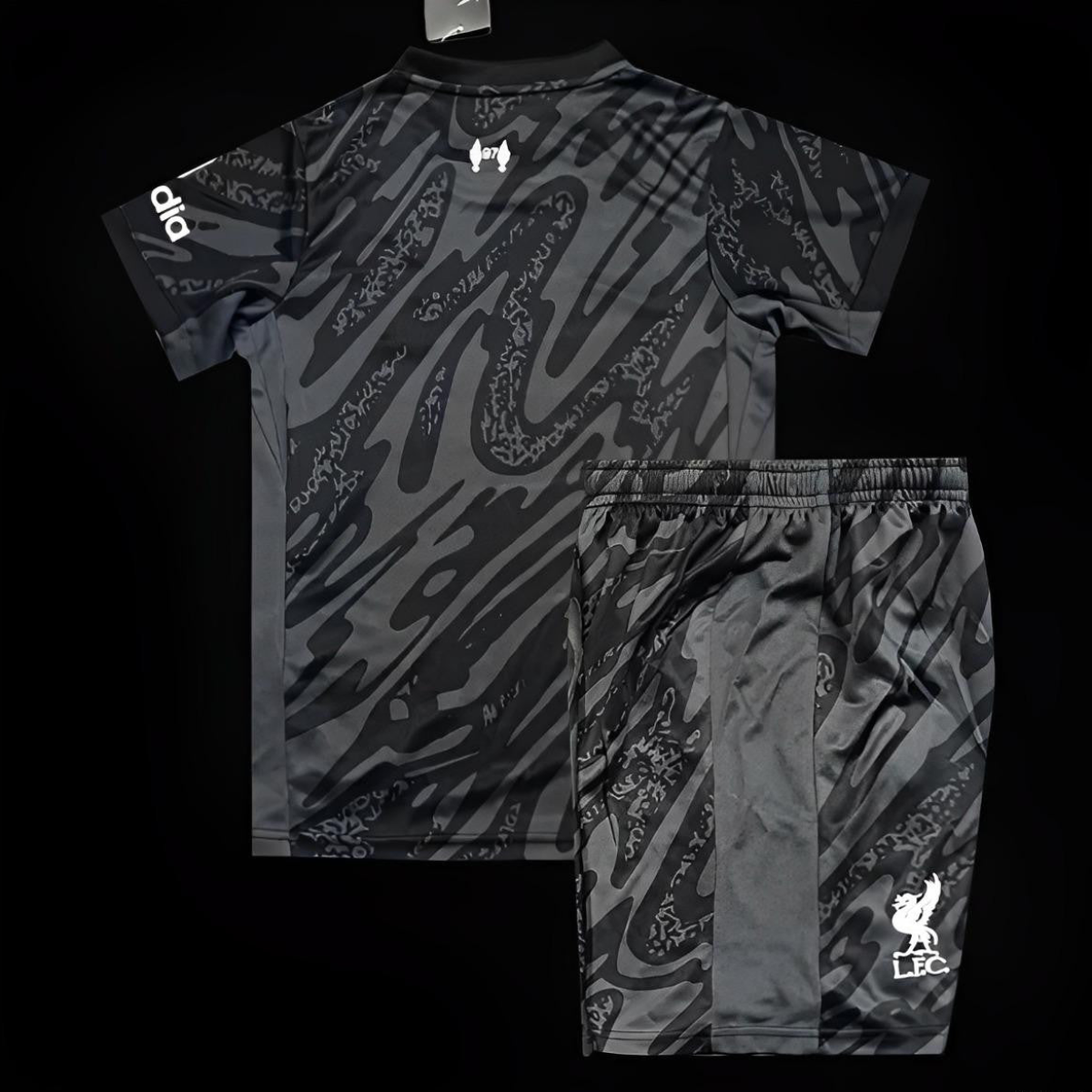 24/25 Kids Liverpool Black Goalkeeper Jersey