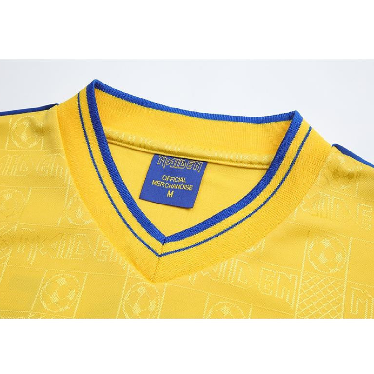 Retro 2018 West Ham United x Iron Maiden Yellow Jersey