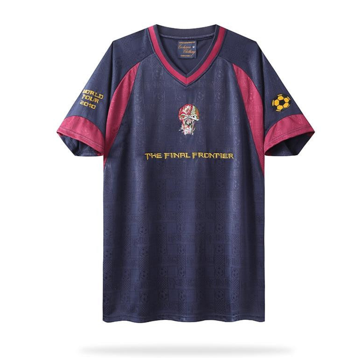 Retro 2010 West Ham United x Iron Maiden Home Jersey