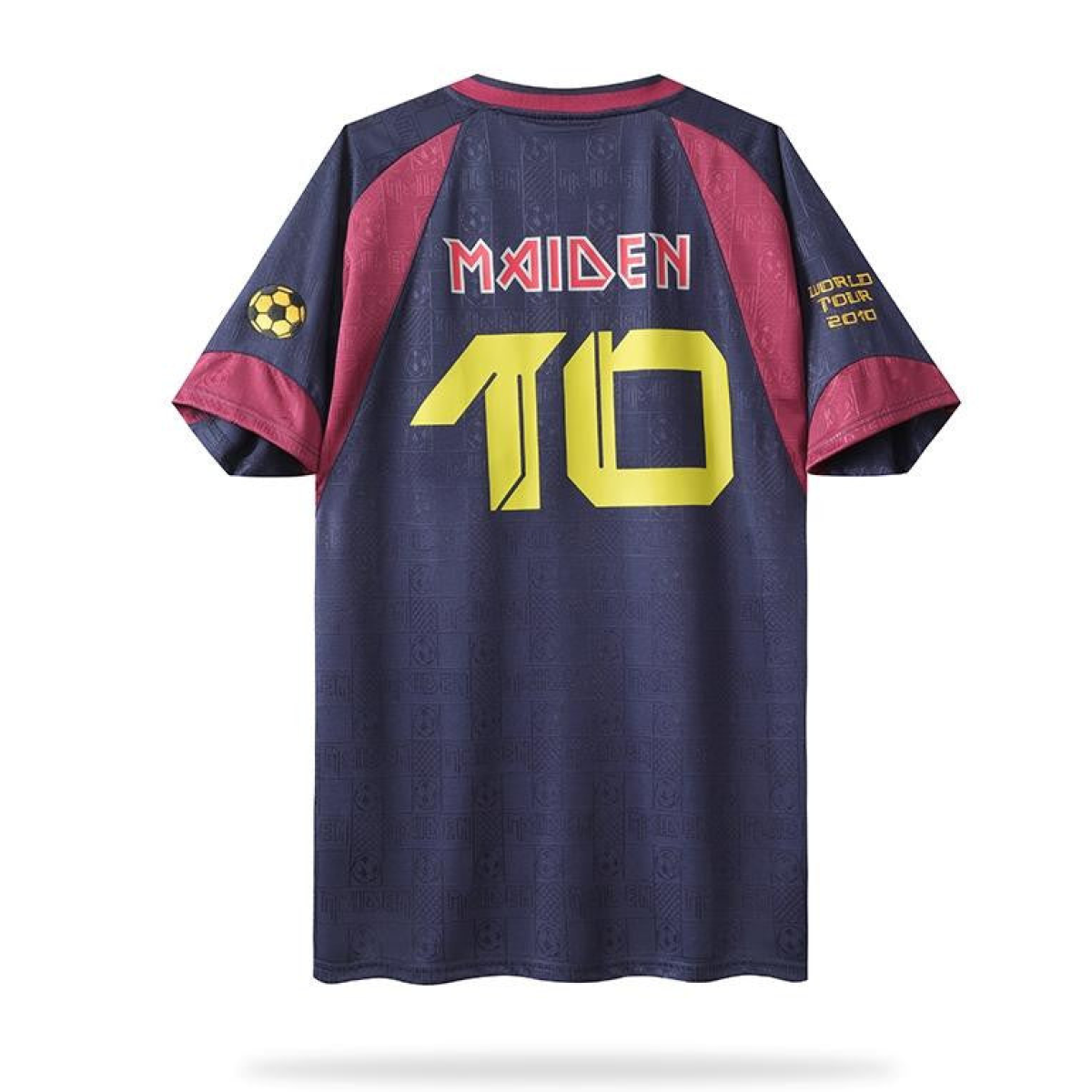 Retro 2010 West Ham United x Iron Maiden Home Jersey