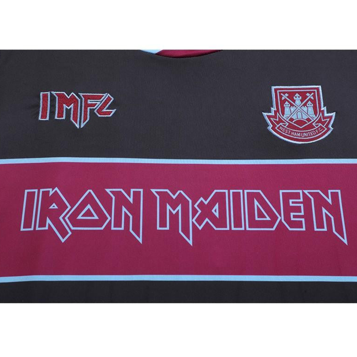 Retro 22/23 Iron Maiden X West Ham Black Jersey