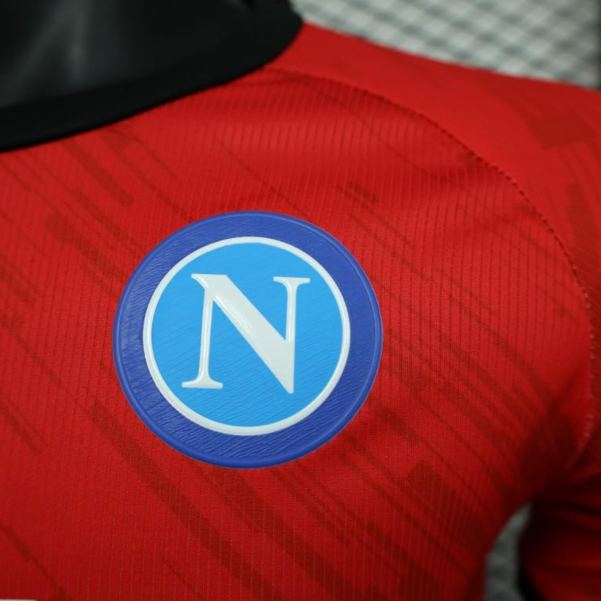 Player Version SSC Napoli Face Game Pierluigi Gollini Goalkeeper Jersey