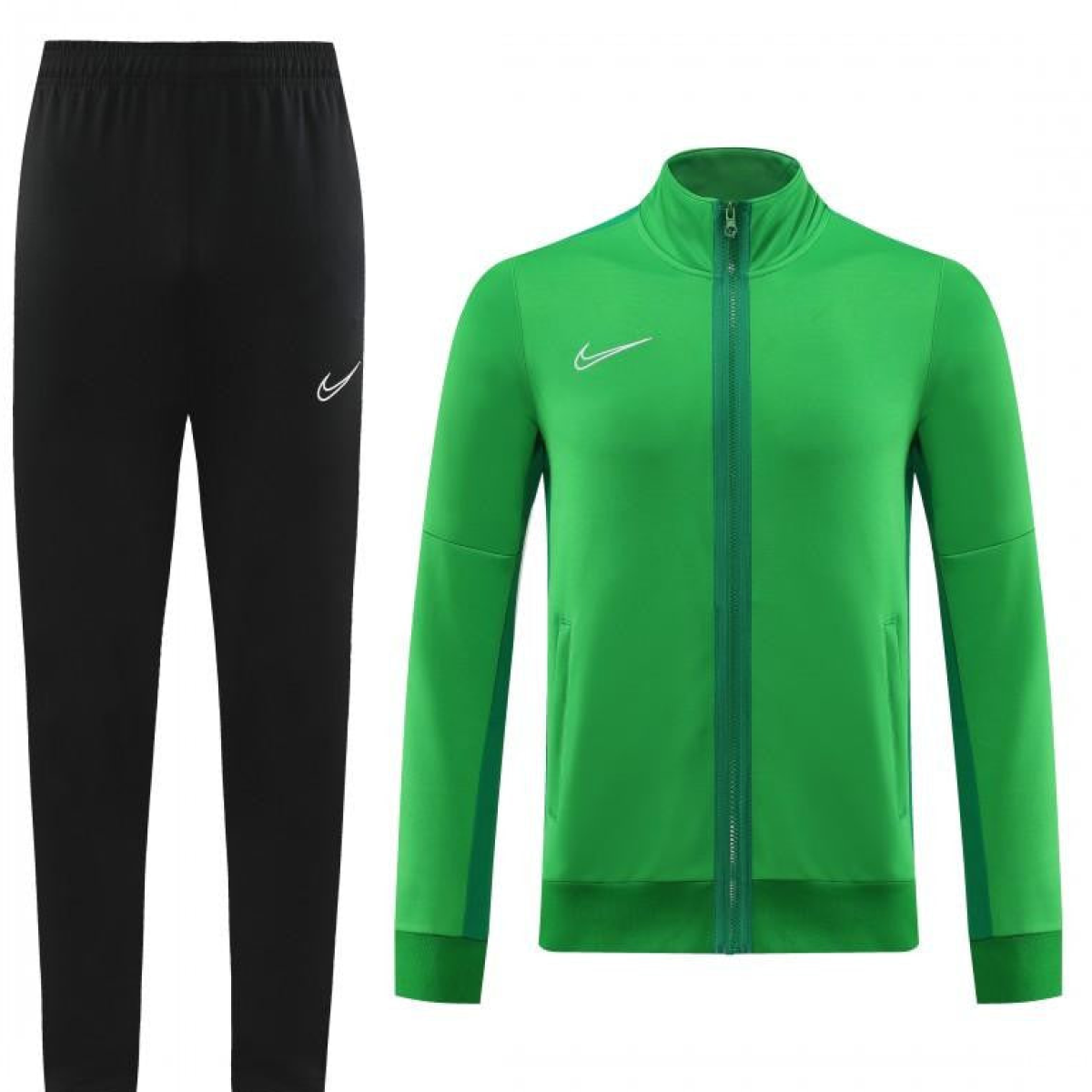 2023 Nike Green Full Zipper Jacket +Pants