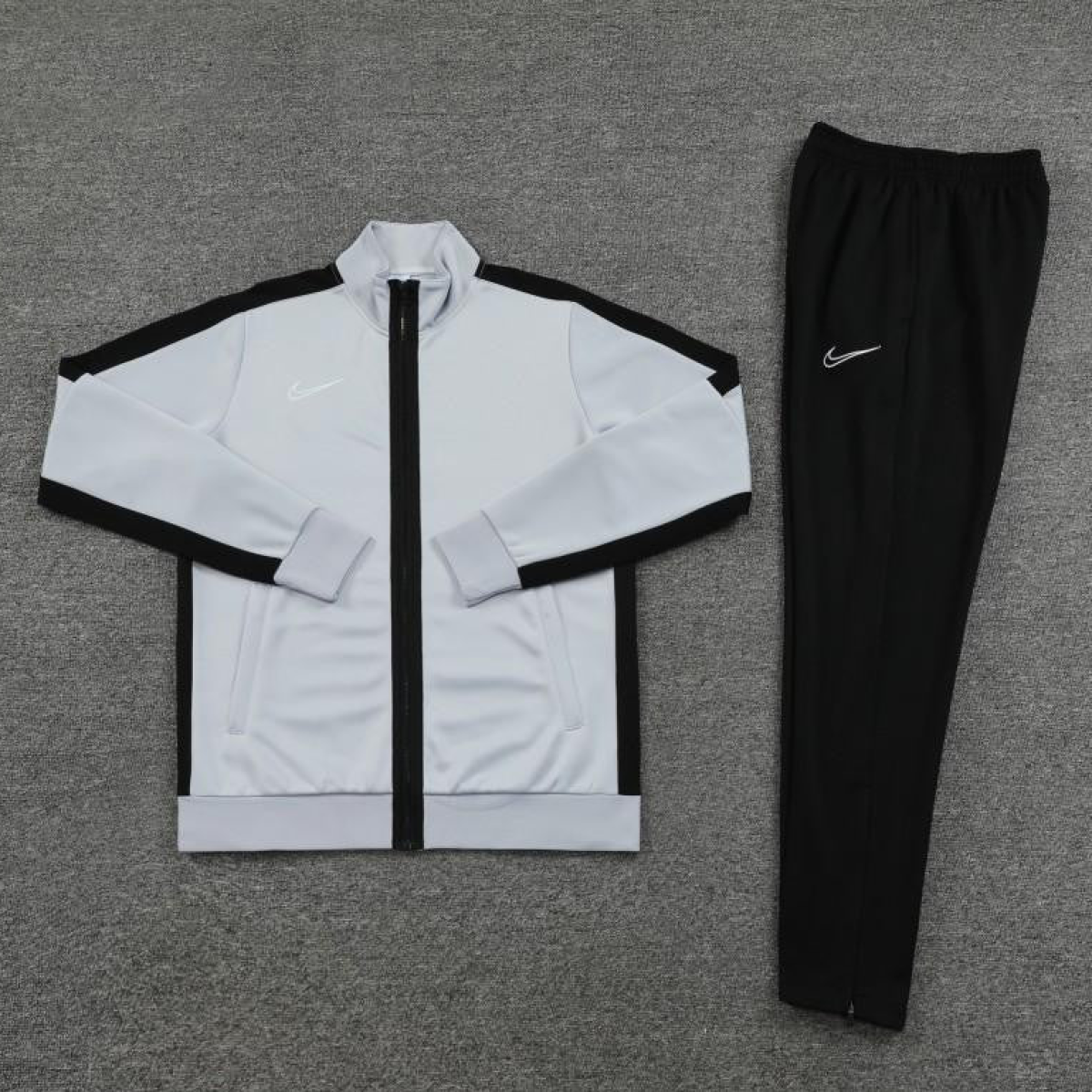 2023 Nike Grey Full Zipper Jacket +Pants