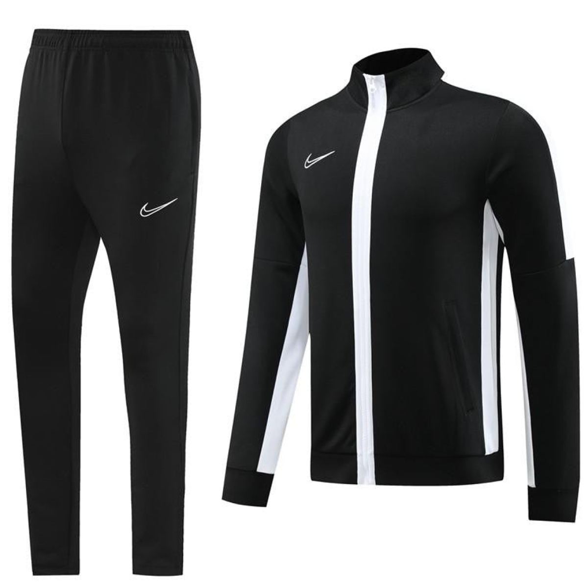 2023 Nike Black Full Zipper Jacket +Pants