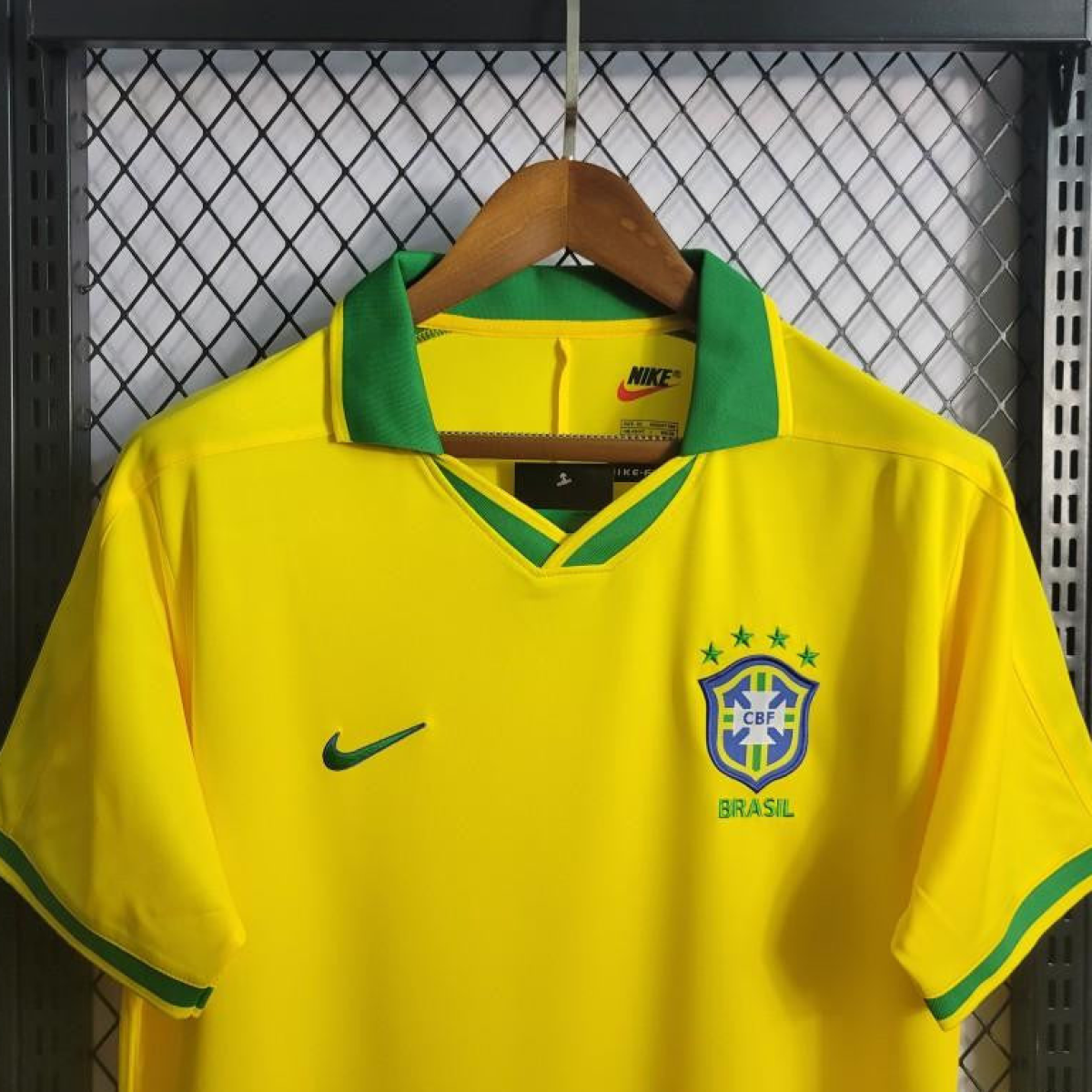 Retro1997 Brazil Home Jersey